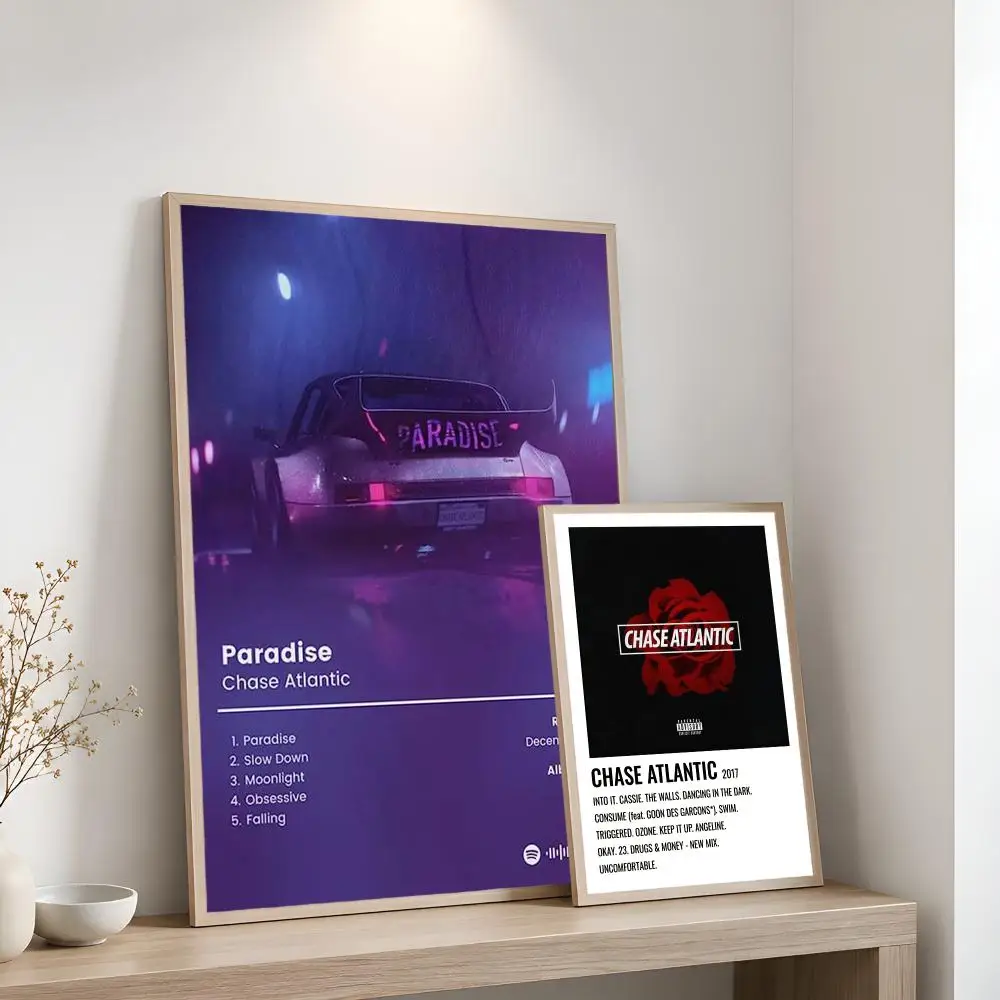 Hot Band C-Chase A-Atlantic Poster Home Artwork For Living Room Bedroom Office Dorm Apartment Gift