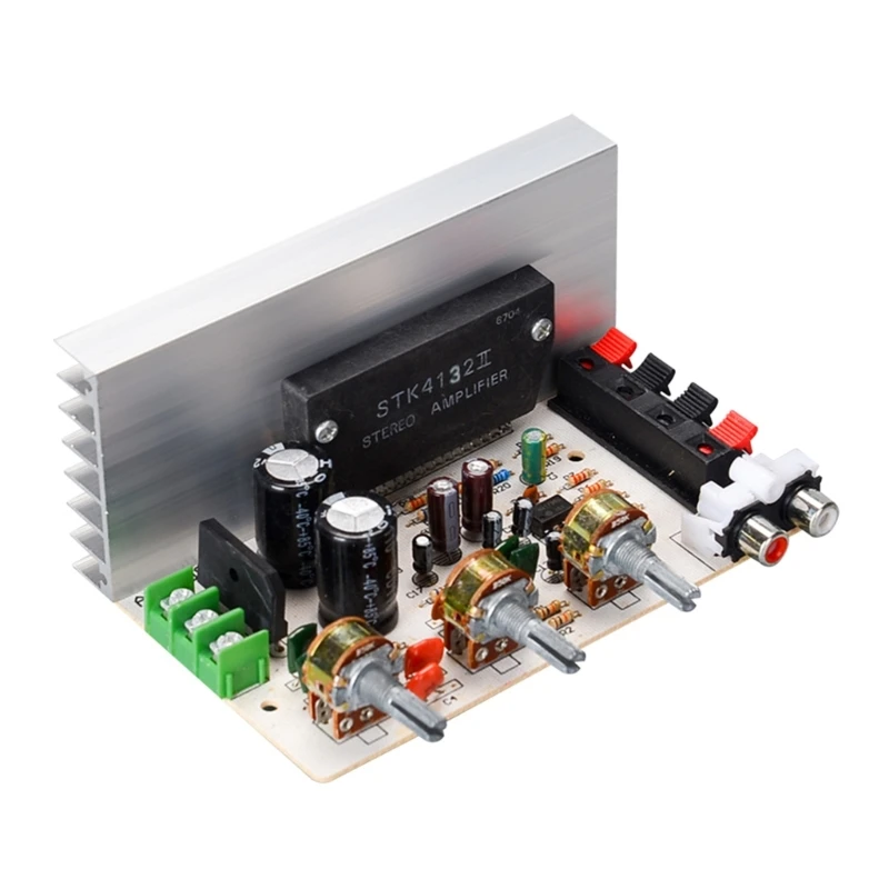 DX-0408 2.0Channel STK Thick Film Series Power Board 50Wx2 Power Modules Double AC15-18V