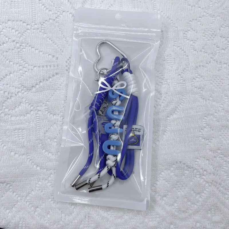 Kpop المعبود سوبر جونيور اليدوية حبل المنسوجة المفاتيح الحفل دعم قلادة الديكور ظهره المفاتيح قلادة المشجعين هدية