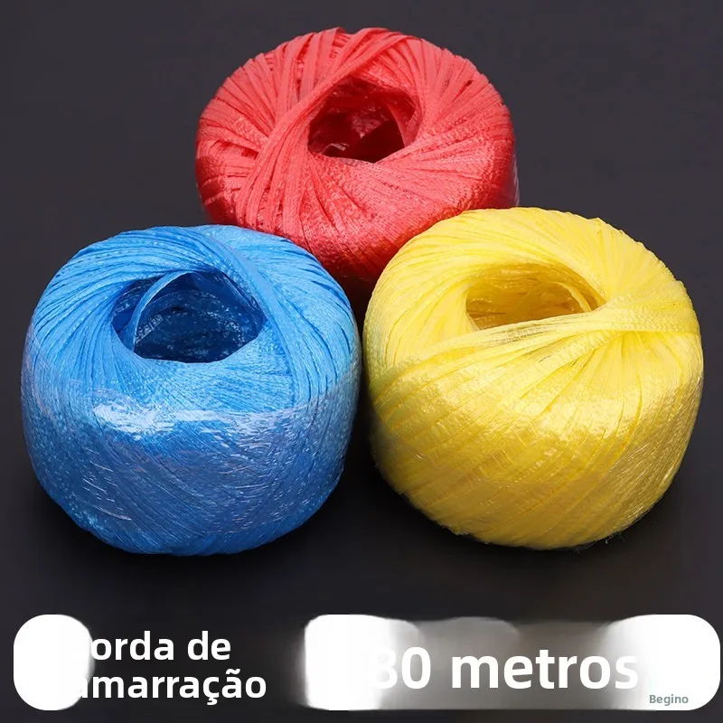 ナイロン結束ローププラスチック耐摩耗性梱包用引き裂き可能な紐袋結束家庭用生地-diy-縫製アクセサリー用