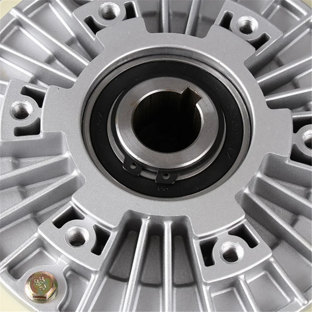 12Nm Hollow Shaft Magnetic Powder Brake 1.2kg DC24V Unwinding & Manual Tension Controller Kit for Printing Packaging Machine