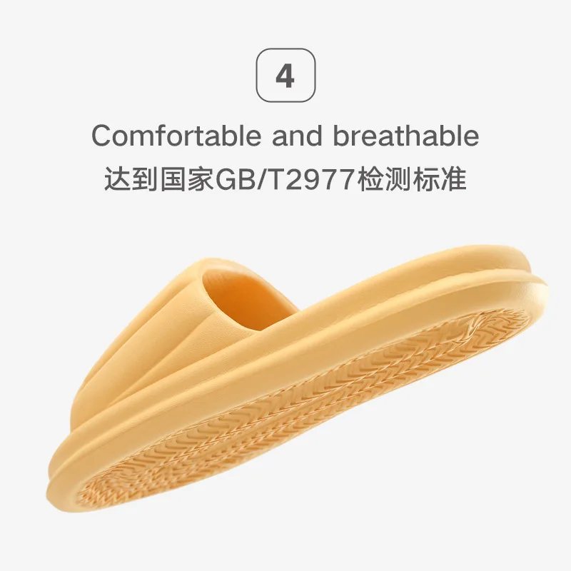 New Summer Cool Slippers EVA Material Home Indoor Feet Feeling Slippers Ultra Light