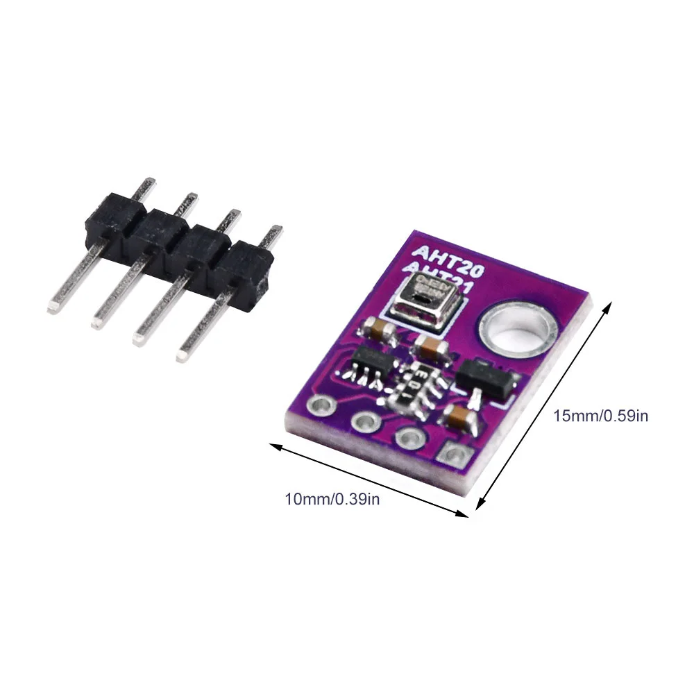 High Precision Digital Temperature and Humidity Sensor Measurement Module I2C Communication Replace AHT20 AHT21