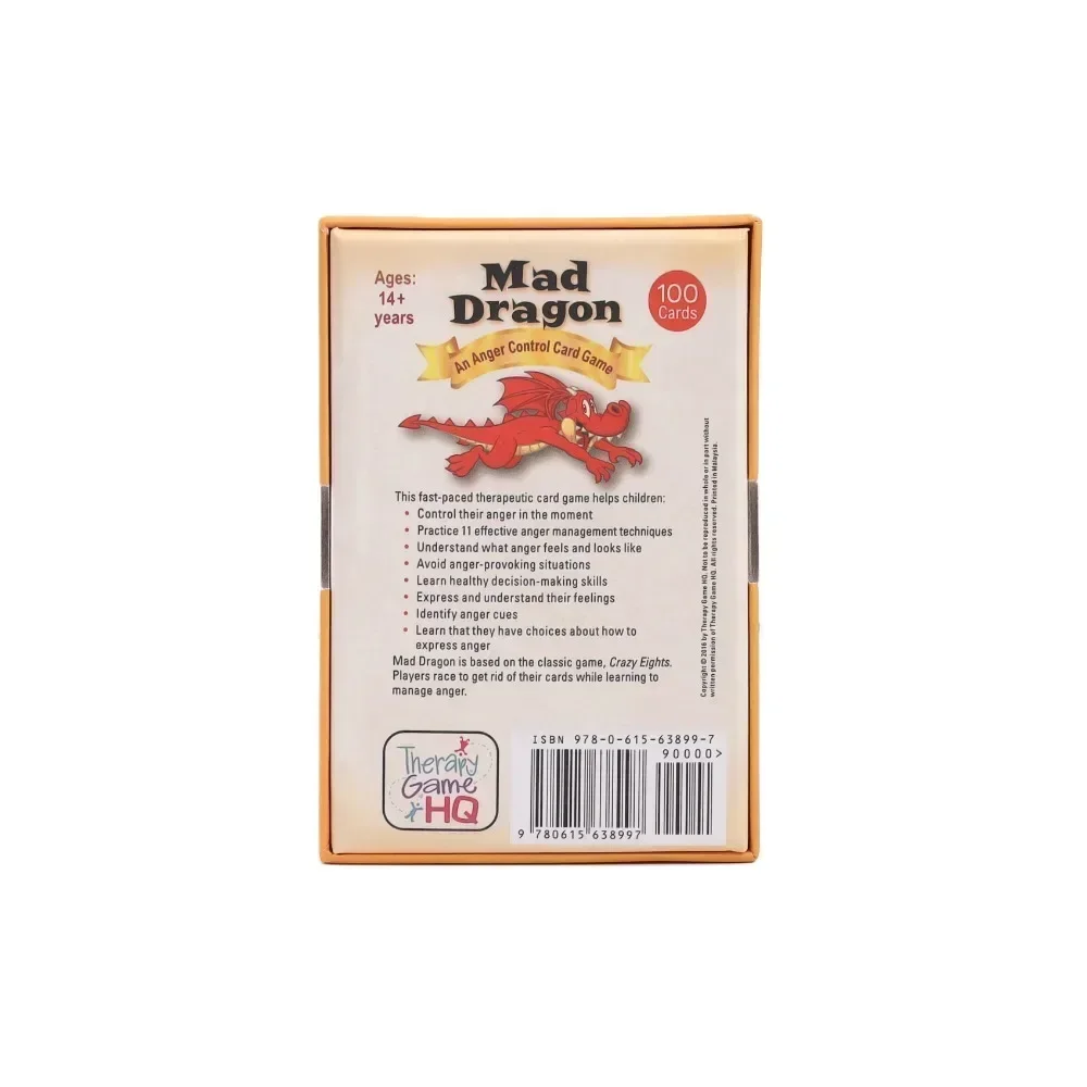 Mad Dragon: An Anger Control Card Game Board games