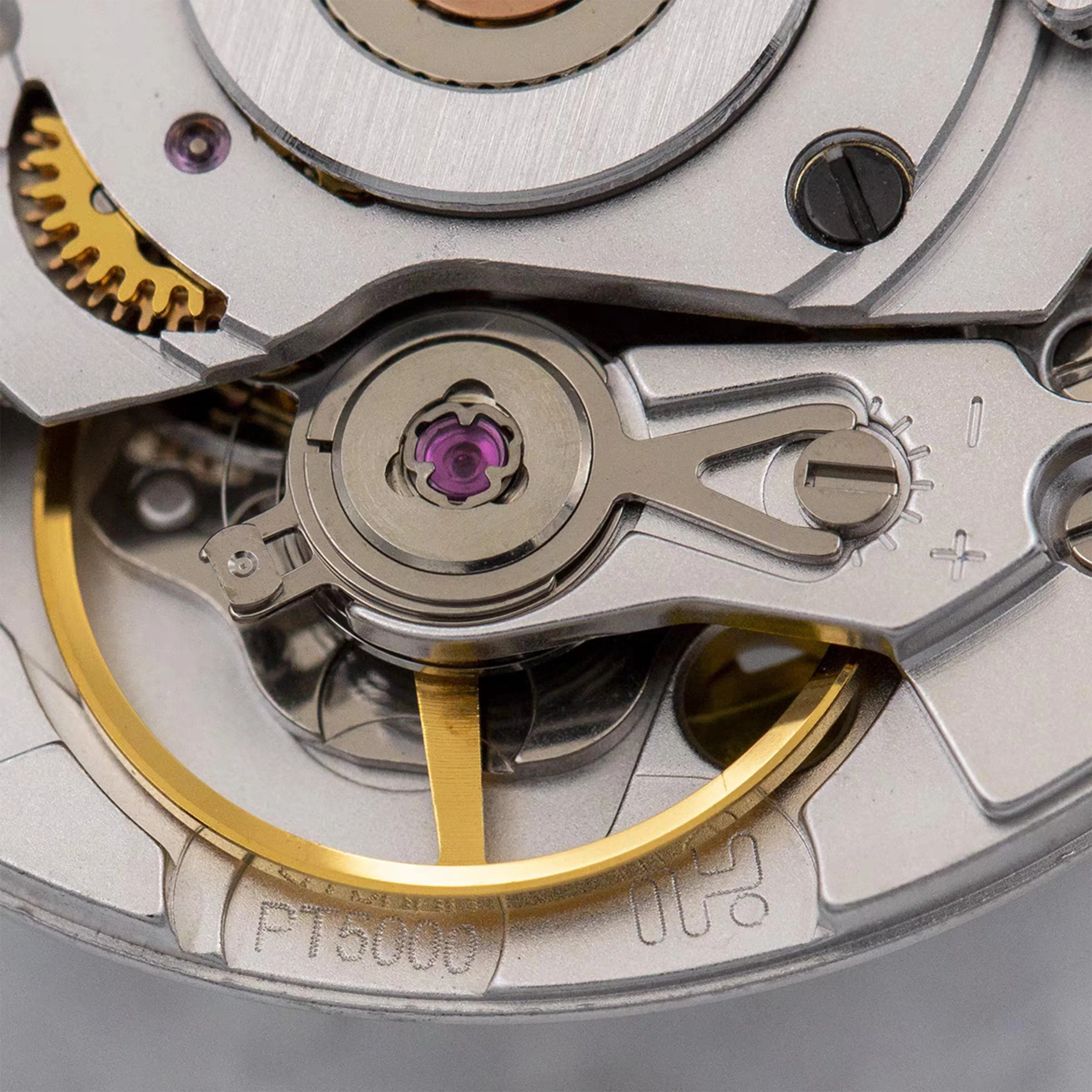 PT5000 Автоматический механизм 25 драгоценных камней Механизм с автоподзаводом Серебряный механизм часов 28800bhp Верхний клон 2824 Дисплей даты