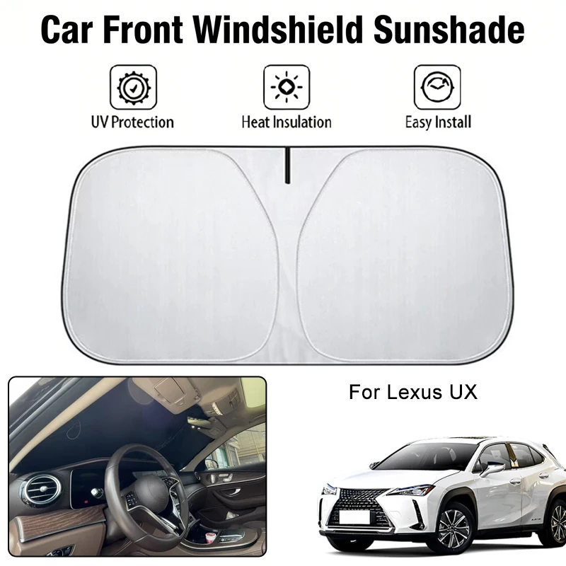 

Car Front Windshield Sunshade Cover For Lexus UX UV Block Heat Insulation Auto Interior Sun Protection Accessories