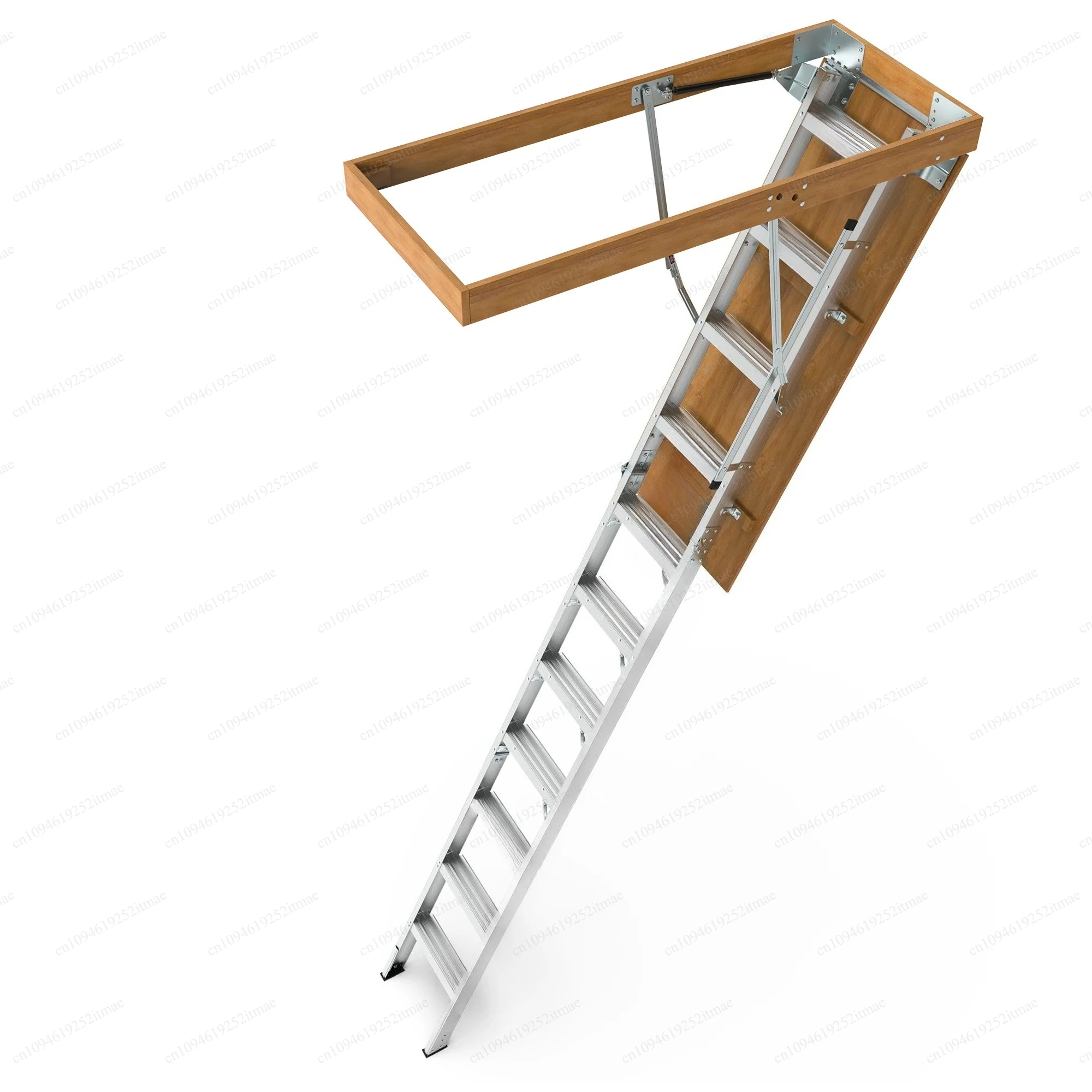 Retractable Aluminium Folding Attic Stair Ladder