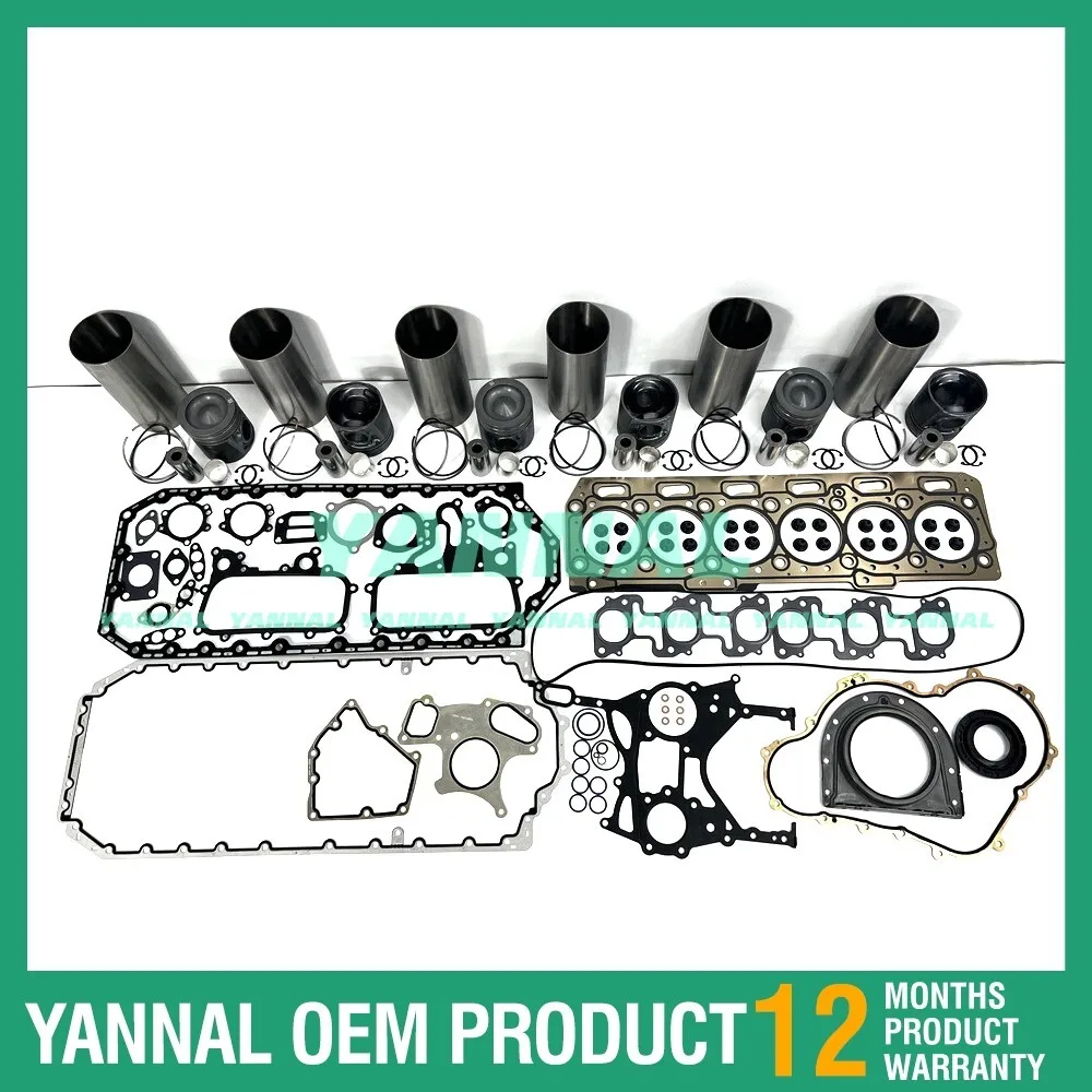 

Комплект для капитального ремонта C6.6 для дизельных двигателей Caterpillar, запасные части