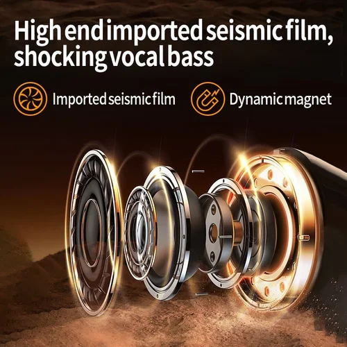 Imagen 2 del producto C50 motocicleta Bluetooth casco auriculares V5.3 luces tricolores auriculares IPX6 soporte impermeable conectar 2 teléfonos mismo tiempo