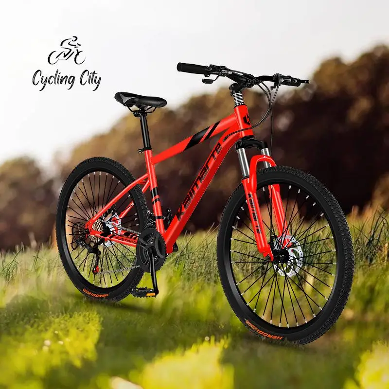 Double Disc Brake Cycling City Mountain Bike Shock Absorption Adult 30 Variable Speed Men and Women 24/26 inch 2024 DropShipping