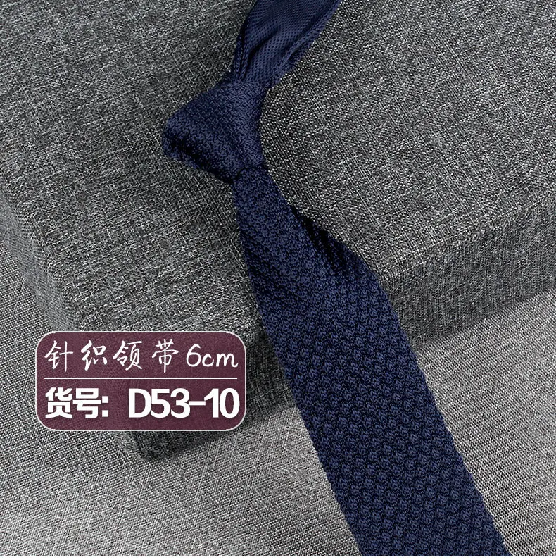 Neue Strick krawatten lässig dünne Krawatte für Party Jungen Mädchen gestrickt gestreifte Krawatte Hochzeit Krawatte für Bräutigam Hals tragen für Männer – Detail 13