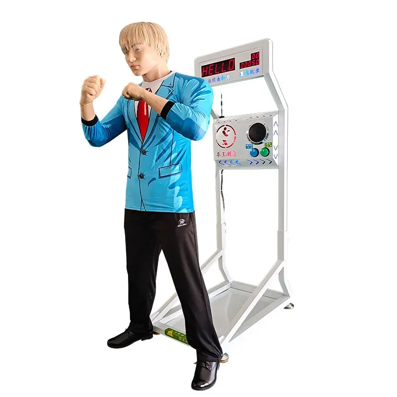 

Boxing Dynamometer Robot Real-Life Version Tumbler Silicone Sandbag Decompression