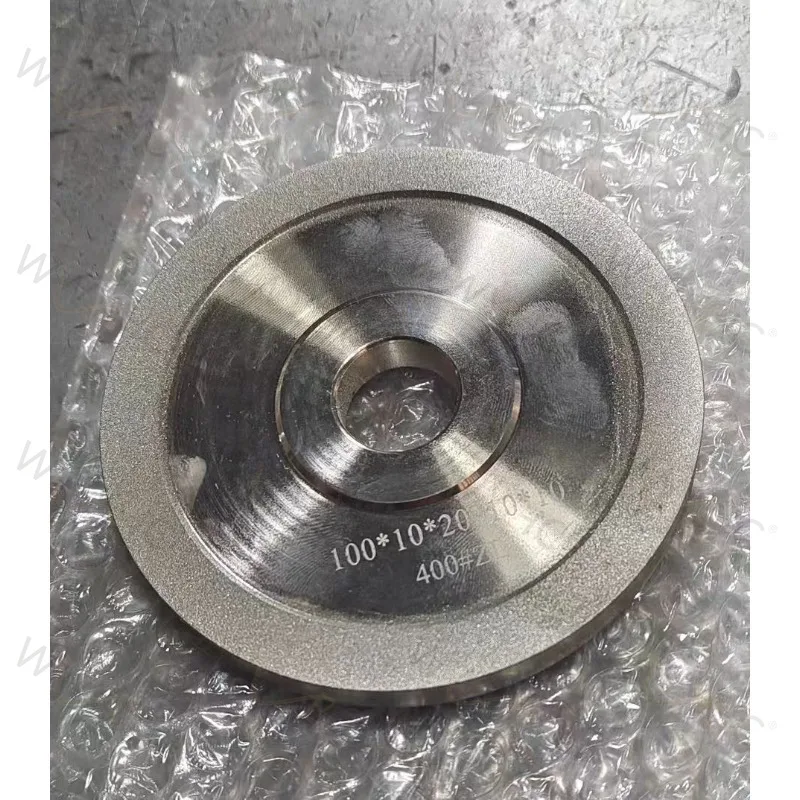 1PC 100*20*10mm Alloy Base Diamond CBN Grinding Wheel Sharpen Disc for Tungsten Steel Jade Ceramic Milling Cutter Grinder
