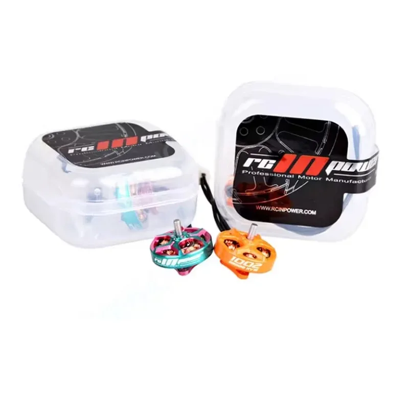 محرك RCinpower GTS V3 1002 بدون فرشاة، 14000KV 19000KV 22000KV خيارات متعددة لطائرة Micro FPV بدون طيار وكوادكوبتر