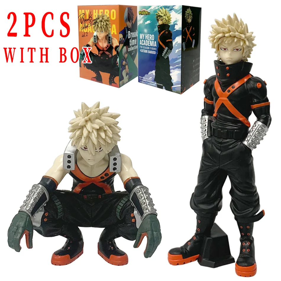 En Stock nuevo BANDAI BANPRESTO My Hero Academia Bakugou Katsuki Anime figura de acción ornamento modelo regalo de Navidad para niños