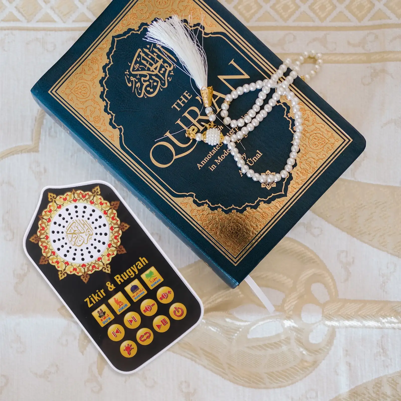 Religieuze Bid Speler Nachtlampje Muur Arabische Speler Koran Luidspreker voor Gebed (UK Plug) KURAN LEREN MACHINE