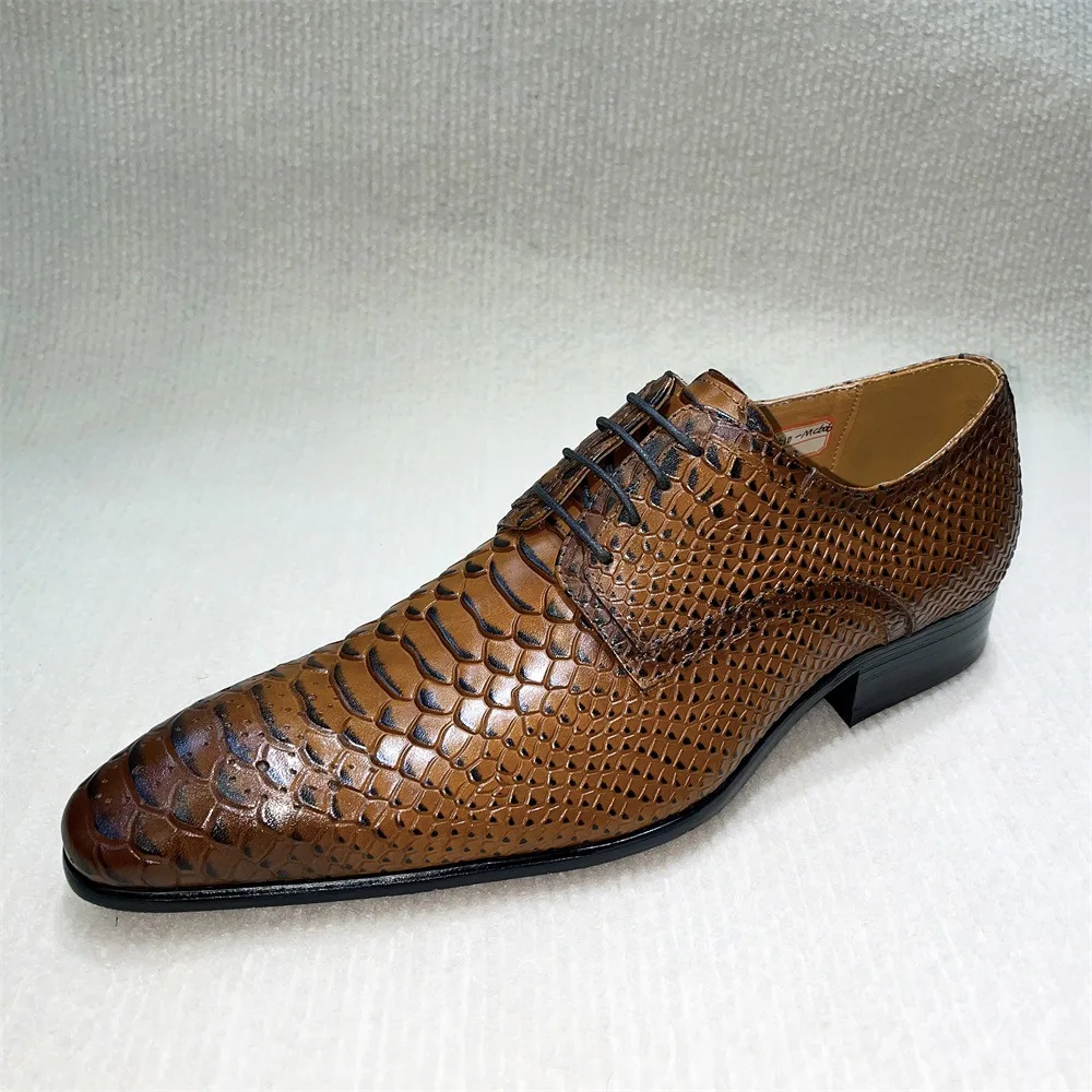 

Full Grain Leather Men Dress Shoes Business Oxford Shoes