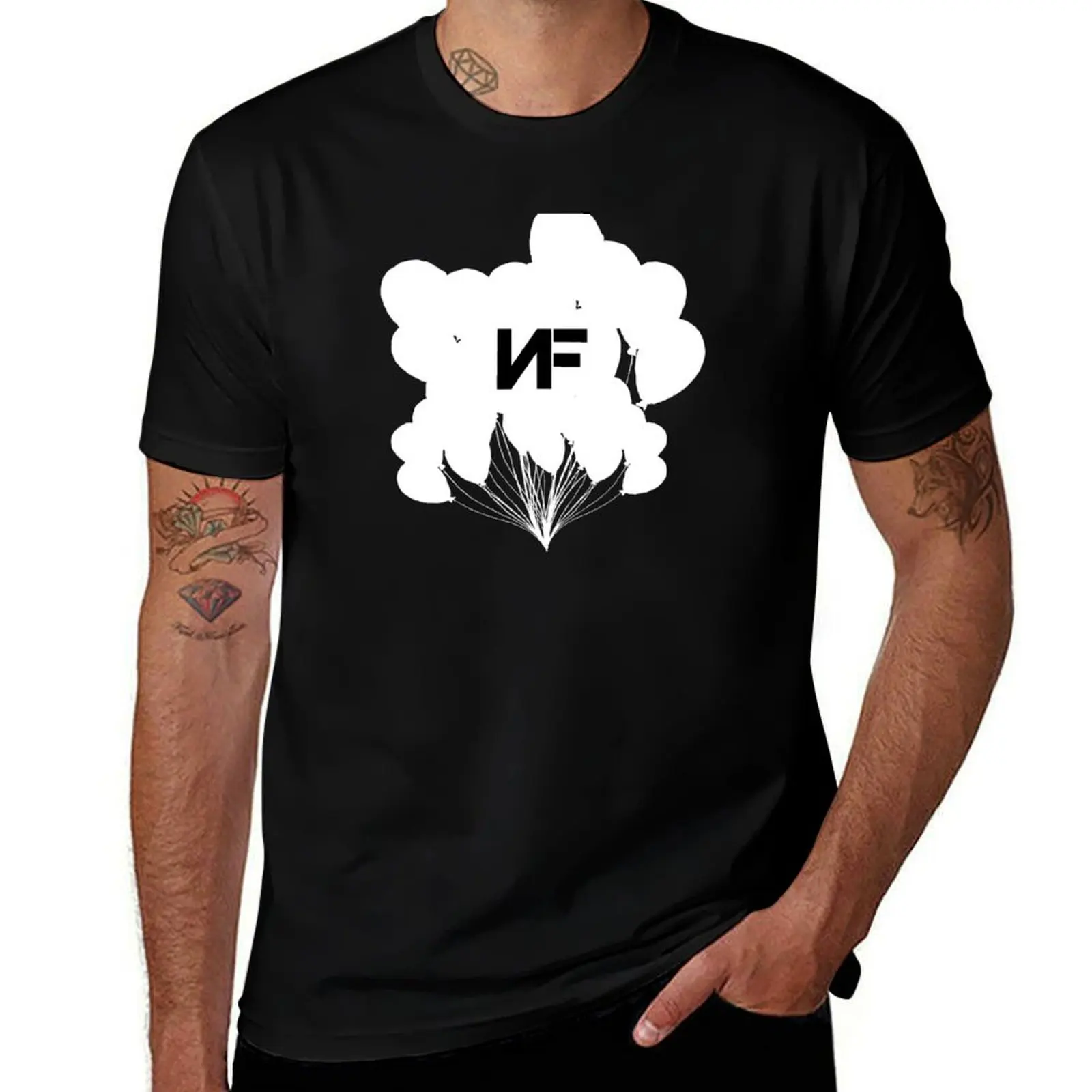 

NF Balloons (White Logo) T-Shirt graphic t shirts for man t shirt personalised