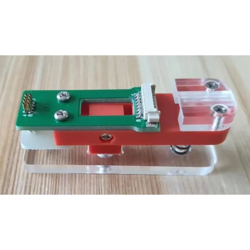 1.27mm Double Row Wire Clamp Pcb Test Stand Programming Controller Electric Clamp Robot Programming