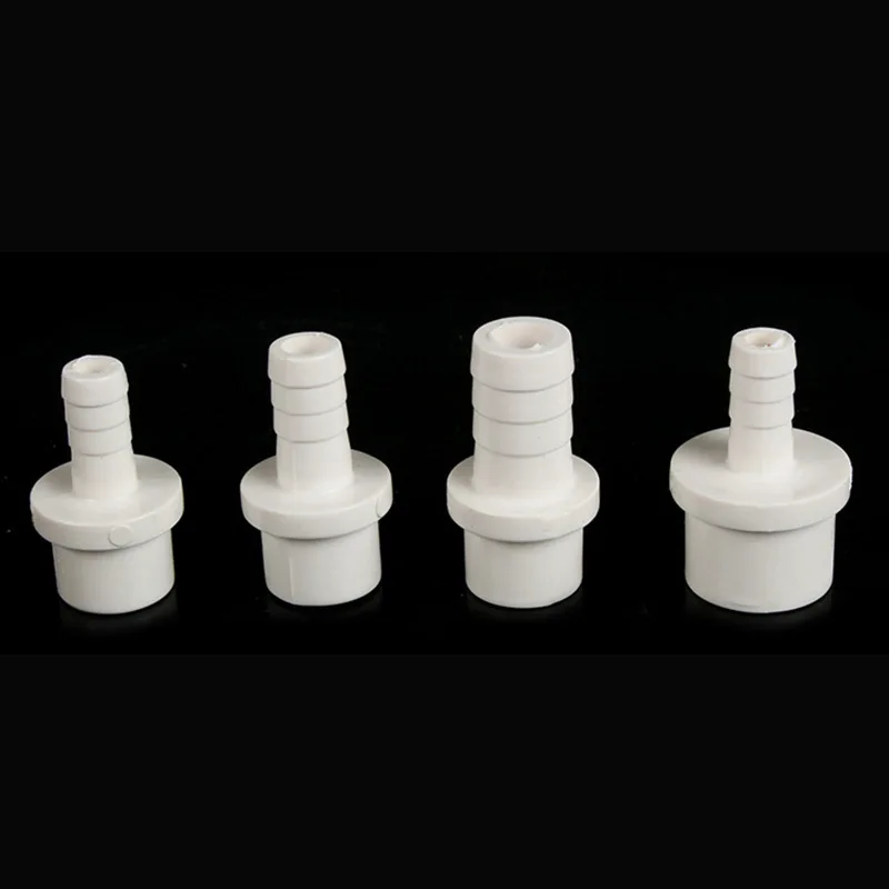 10PC set/ In stock wholesalepvcHose Connector Pagoda Straight Joint Socket Straight-through Thickened Plastic Accessories Aquari