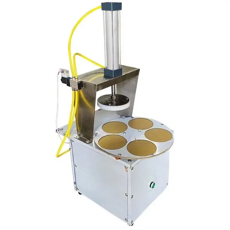 Multi-purpose Commercial Flat Bread Press, Form Naan, Shaobing, Bun Nests & Fancy Pastry Dough