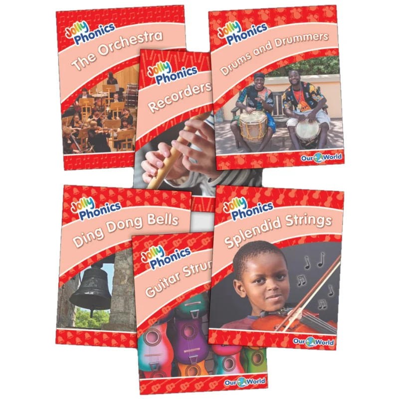 

Читатели Jolly Phonics, уровень 1, наш мир в прекурсивных буквах, британское английское издание, Wernham Sara 9781844148905