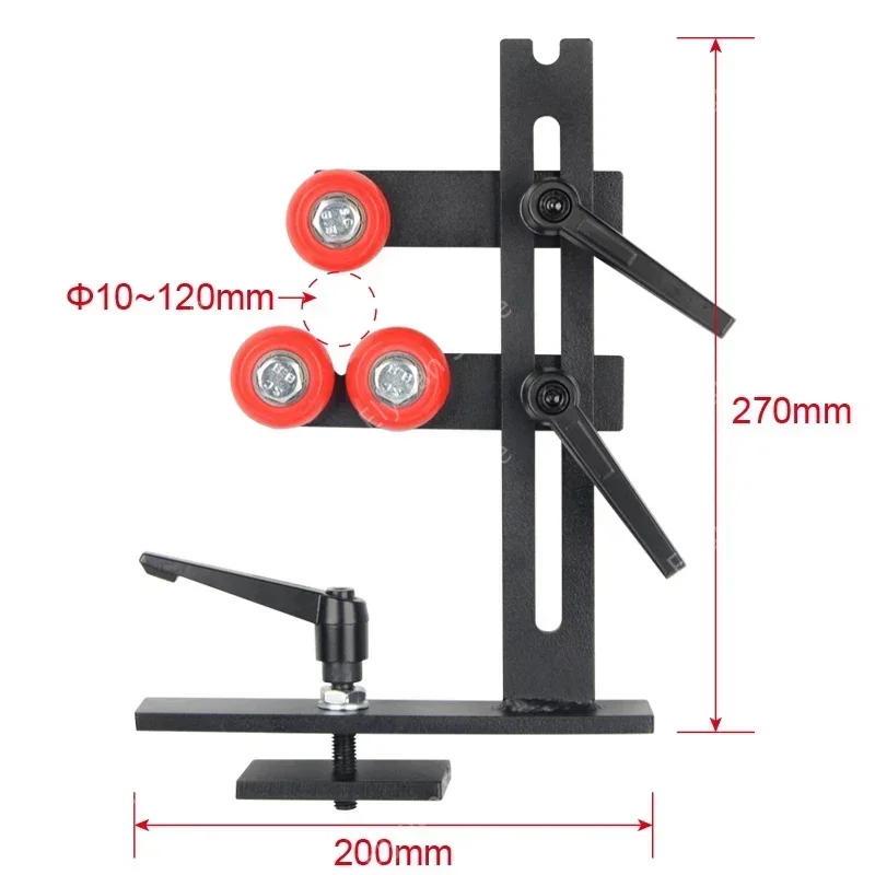 wood lathe steady rest with wheels wood Lathe center frame Wood turning chuck Tools for Woodworking Lathe