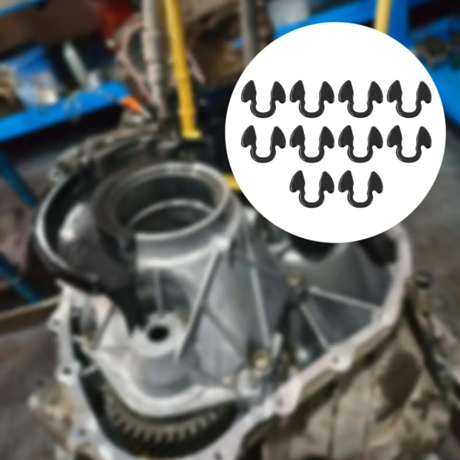 

Auto Shift Cable Clip Easy Install Wear Resistant Metal Repair Kit for Chevy Silverado GMC Sierra 4l80e 4l60e Gearbox