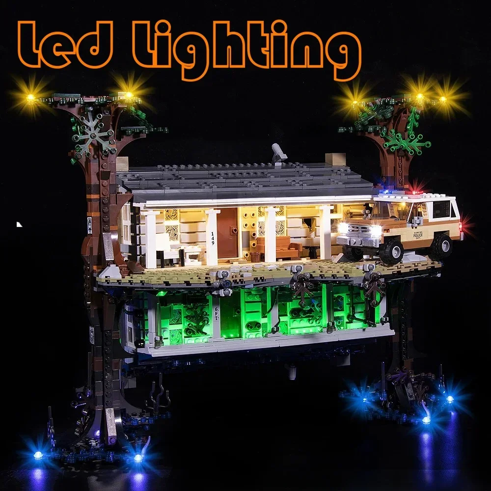 

Lighting Led Set For LEGO 75810 Stranger Things The Upside Down Movie Not Include Building Blocks (Only Led Light Kit)