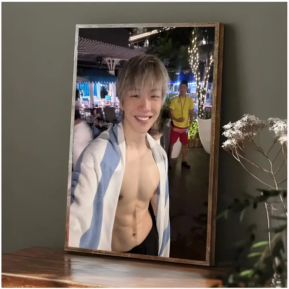Handsome Kpopidol K-Kang Daniel Poster Modern Wall Art Bedroom Living Room Print Unframed