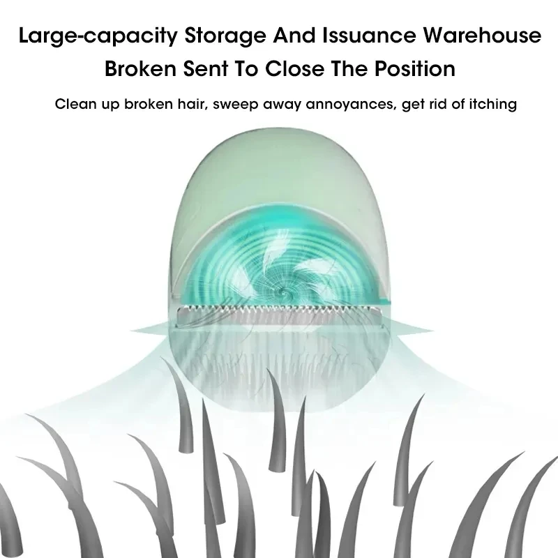 Baby Hair Clipper Hair Gather Adult Mute Waterproof Children Hair Trimmer Sleep Haircut USB Charging Baby Clipper Kids Trimmer