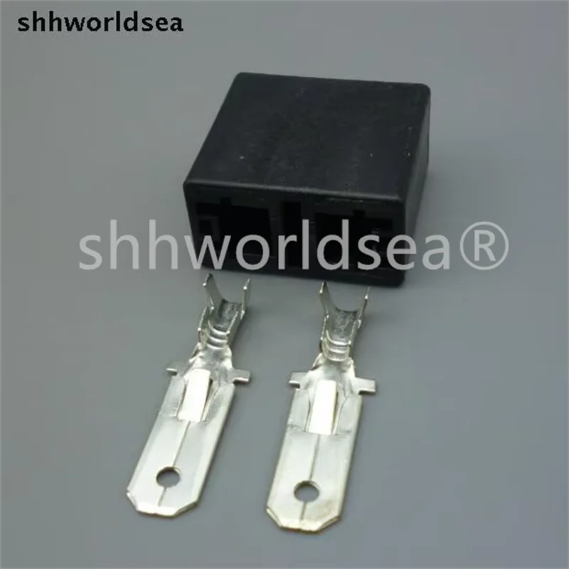 

Shhworldsea 10/50/100/500setse 2-контактный 2p H7 угол изгиба лампы розетка мужской пластиковый автомобильный ремонт фар держатель разъем разъема