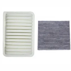 Car Air Filter+Cabin Filter For Toyota COROLLA E180 E18 2013-2019 Model 1.3L 1.6L 1.8L Filter OEM 1780121050 8713952020