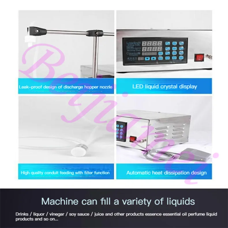 280 Маленькая высокоточная машина для розлива жидкостей с ЧПУ, электрическая машина для количественного розлива пивных напитков Baijiu