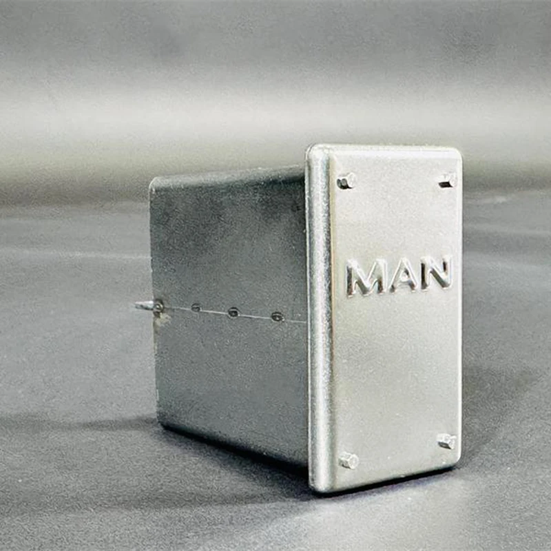 Dedicated 8*8 Special Small Exhaust Tank Model Parts for 1/14 Tamiya RC Truck Trailer Tipper MAN DIY Modification Accessories