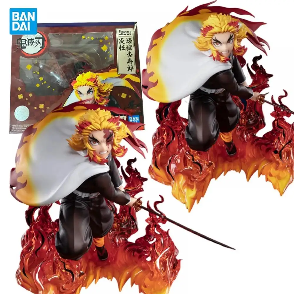 

Bandai натуральная Rengoku Kyoujurou Figuarts ZERO Demon Slayer Super Robot Wars EXTRA BATTLE аниме периферийная кукла для коллекционеров