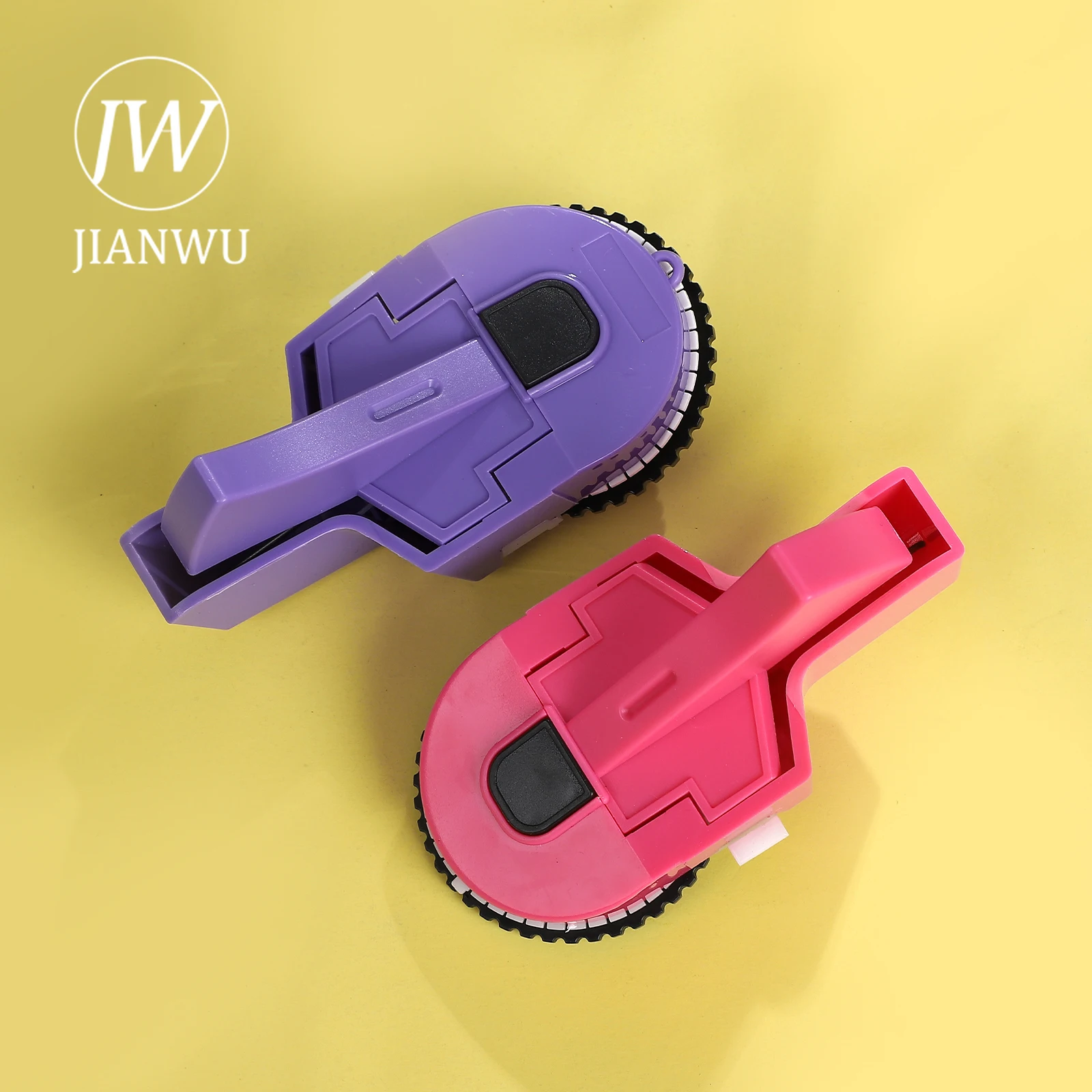 JIANWU Mini Manual Label Embossed Tape Printer Label Maker Material Decor Stamp Creative DIY Journal Student Supplies Stationery