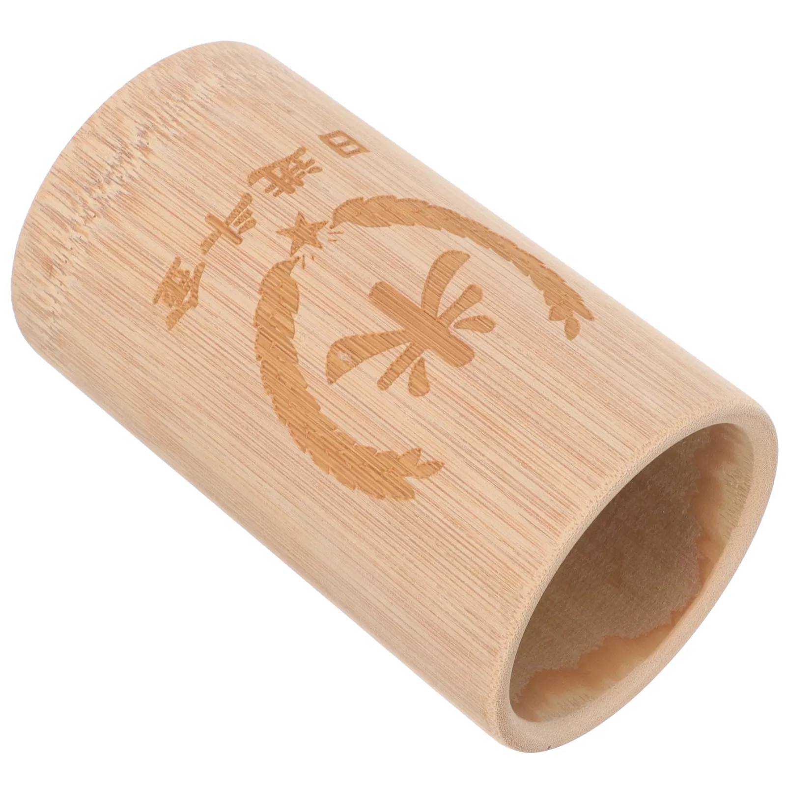 Bamboo Measuring Cup 500Ml For Rice Flour Baking Soda Milk Powder Kitchen Essentials Lightweight Storage Container