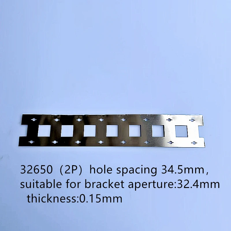 32650 pasek stal niklowana akumulatora 34.5MM 1P/2P/3P/4P/pasek baterii do zintegrowanego uchwytu 32650 złącza ogniwa