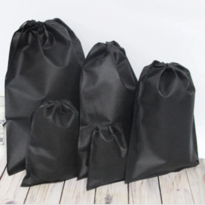 Nylon Waterproof Drawstring Storage Pouch Multi-functional Bag Durable Shoes Underwear Travel Sport Bags Ditty Bags For Travel