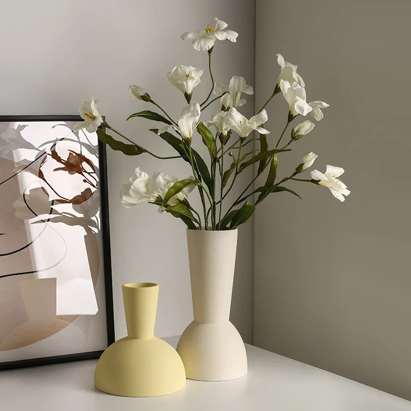 

High value Nordic ins ceramic vase ornament home living room dining table