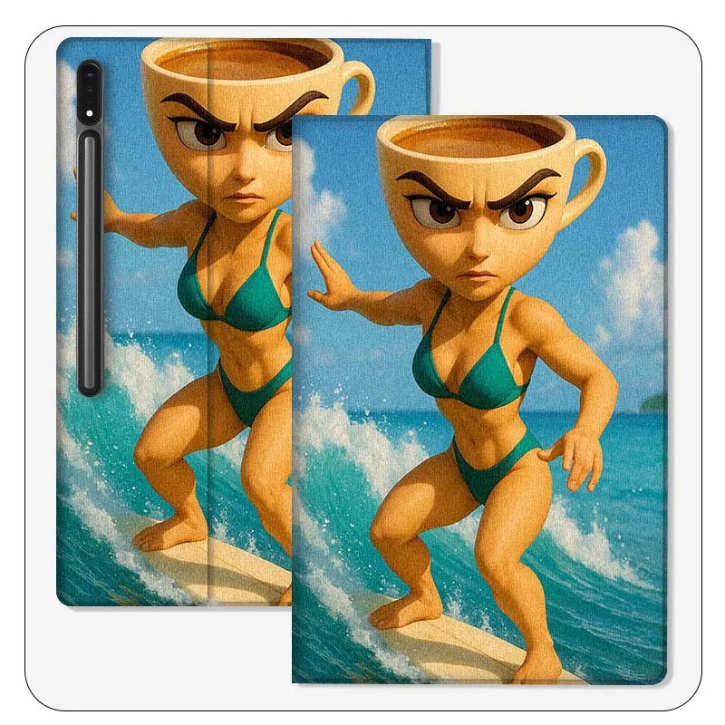 

Balerina Capucina Trala For Samsung Galaxy Tab S9 S10 S6 S7 S8 FE Plus Lite Inch Foldable Cover Tablet Case