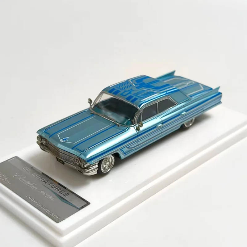 MK Diecast Alloy 1/64 Scale Cadi Deville Car Model Ornament Souvenir Display Collection Hobby Gift