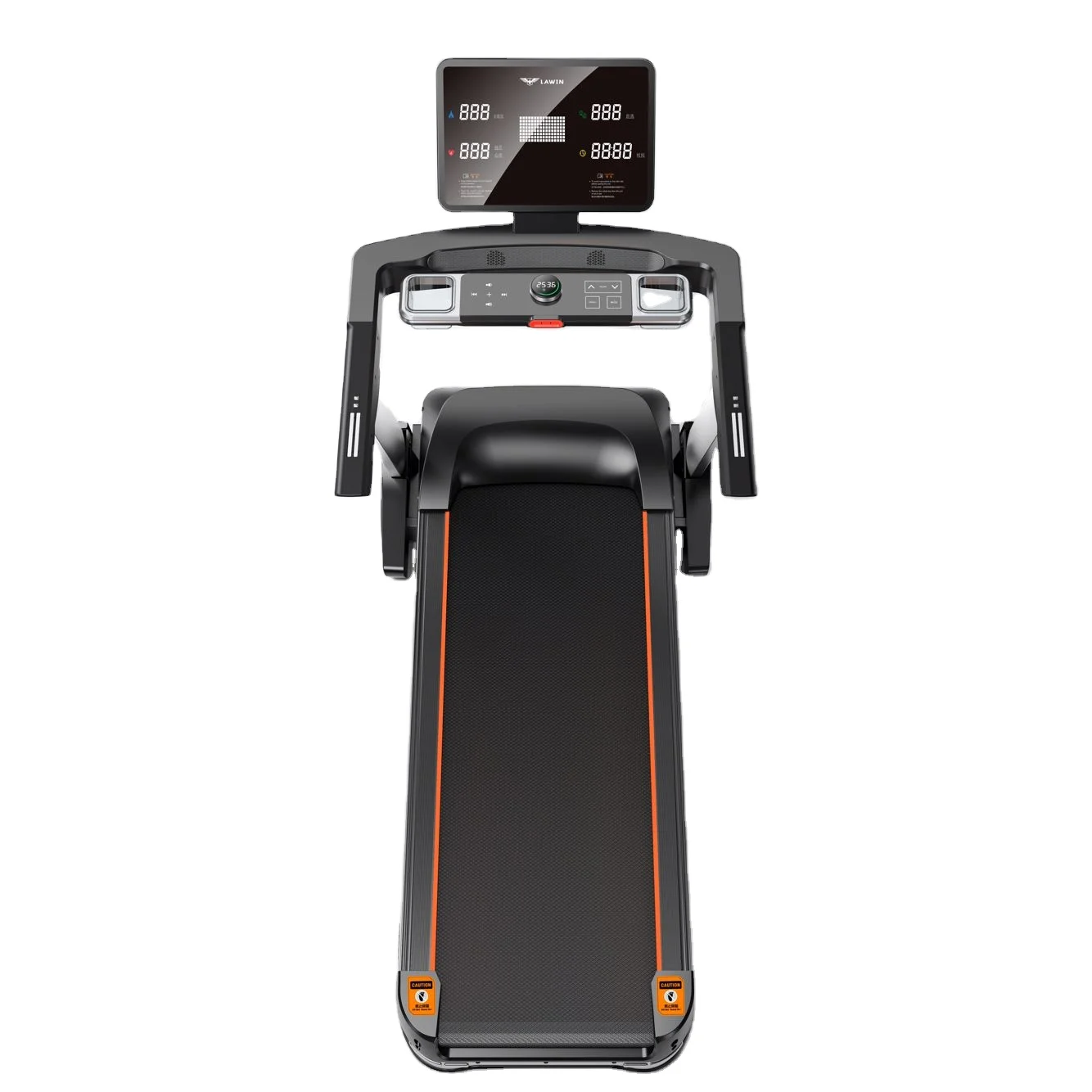 Semi Commercial Treadmill Led Commercial Treadmill 52cm Motorized Electric Running Machine Treadmill