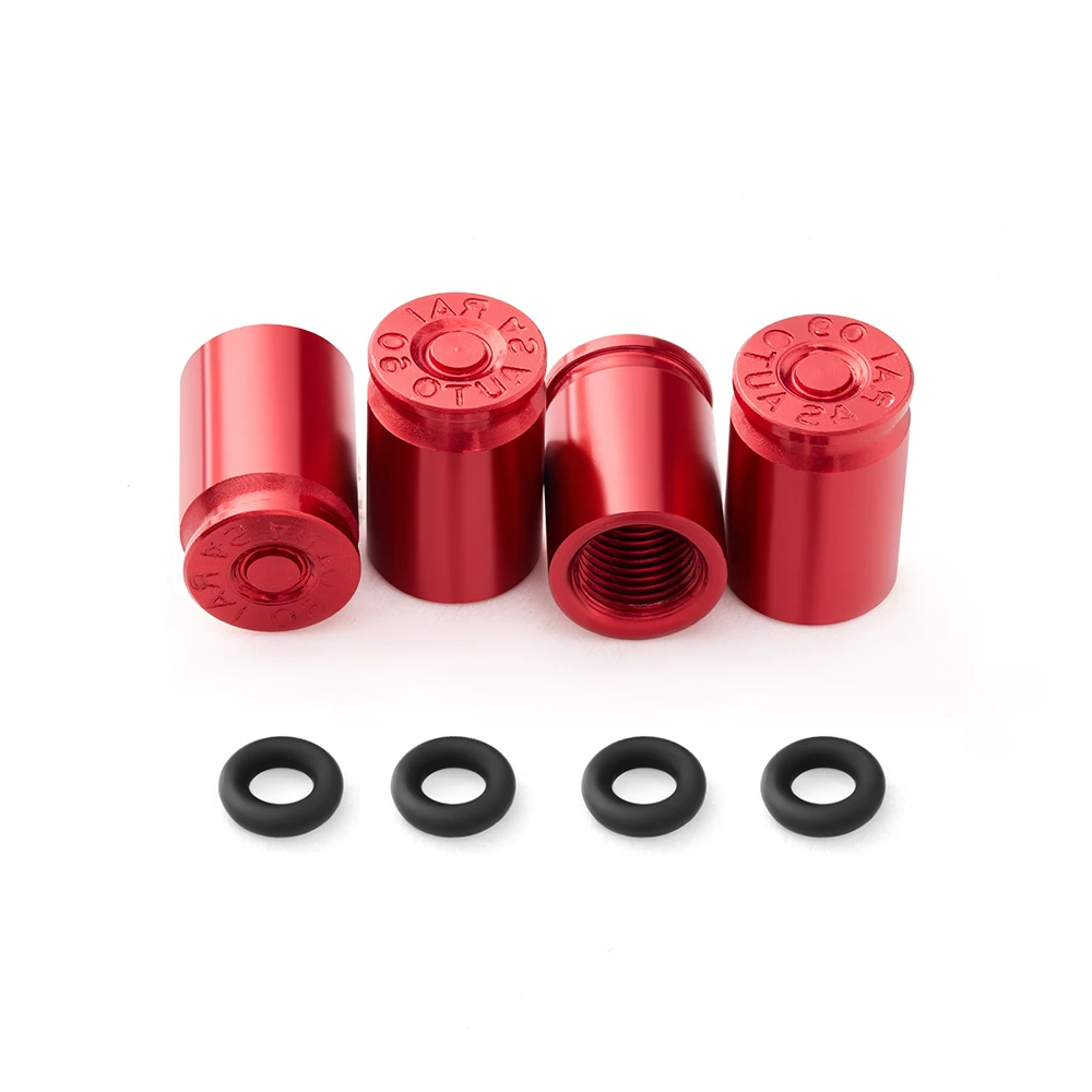 4PCS Car Wheel Tire Valve Caps Tyre Stem Covers Airdust Waterproof For Honda Fit GK3 GK4 2014~2026 Accessories view 6
