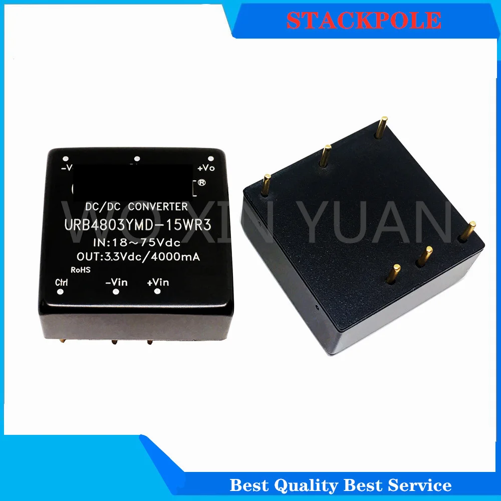 2PCS URB4803YMD-15WR3  URB4805YMD-15WR3  URB4809YMD-15WR3 URB4803YMD URB4805YMD  URB4809YMD  15W isolated DC-DC converter module