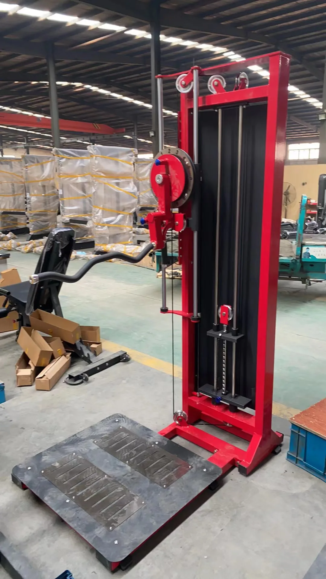 All In One Forearm Trainer Gym Equipment Set Standing Multi ARMS Standing Biceps Triceps Machine