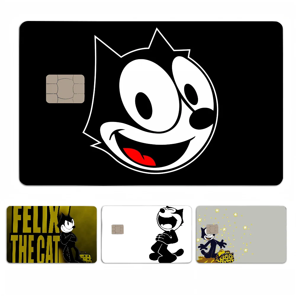 The-F-Felix-C-Cats Anime Young Creidt Card Debit Card Sticker Film Case Front Tape für kleinen großen Chip ohne Chip