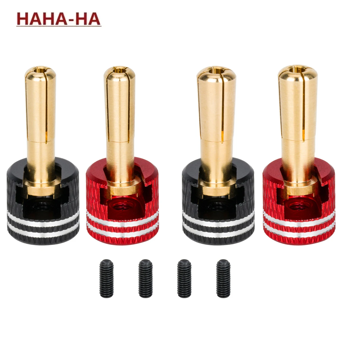 Jeu de bouchons de balle pour dissipateur thermique en métal, coque rigide sans soudure, 4mm/5mm, pour voiture RC, accessoires de bouchons de balle LowPro