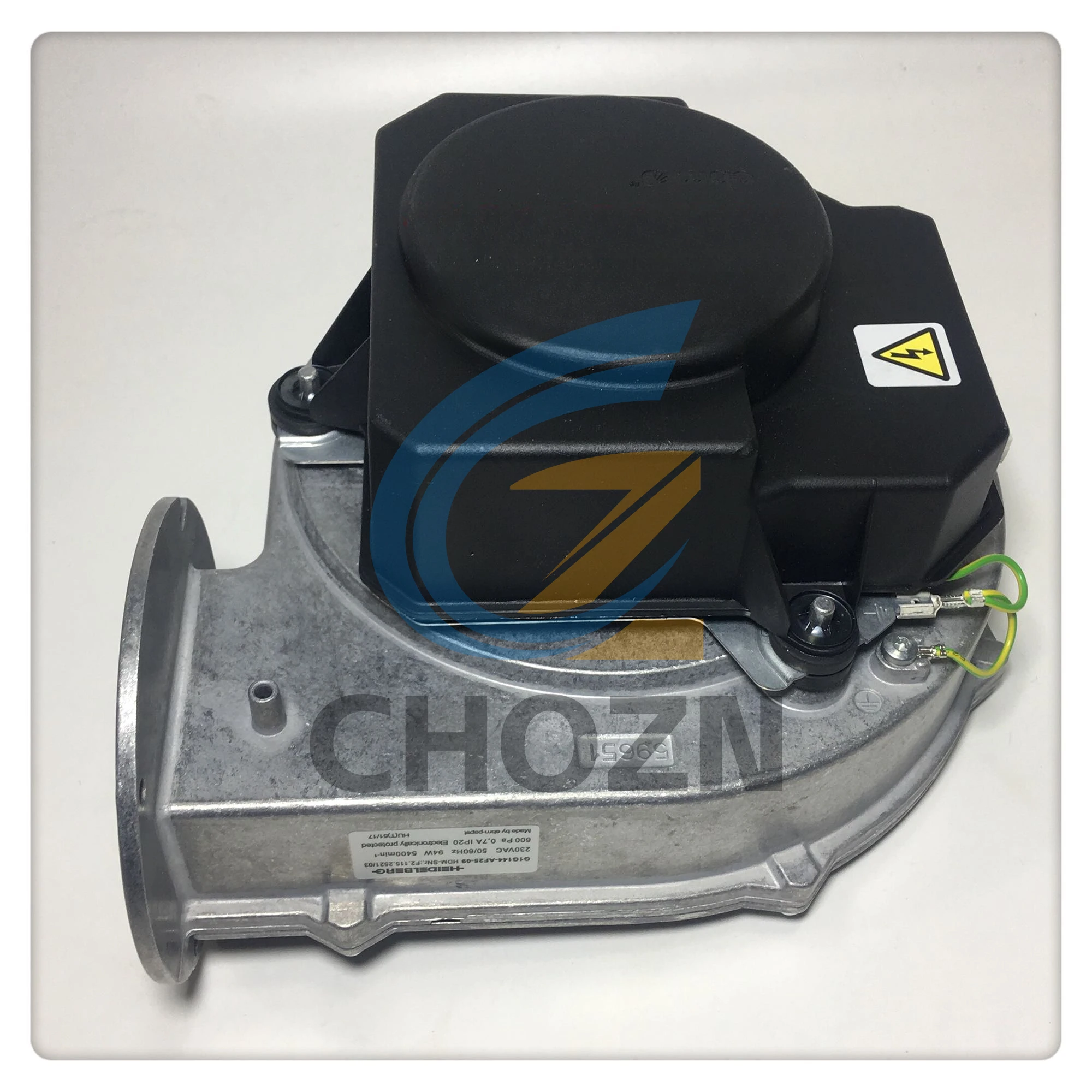 

Heidelberg Refacciones CD102 SM102 Вентилятор управления ремнем центральной доставки бумаги F2.115.2521/03 Детали печатного оборудования